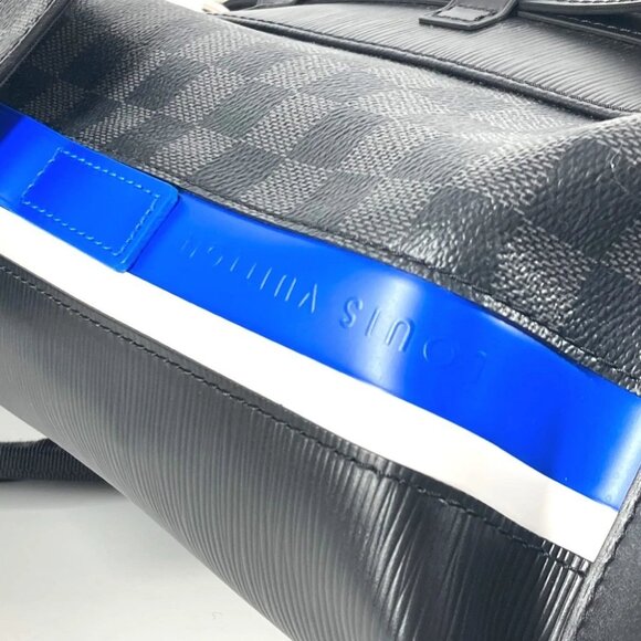 LOUIS VUITTON M56600 Epi Damier Graphite Christopher PM backpack - Picture 2 of 16